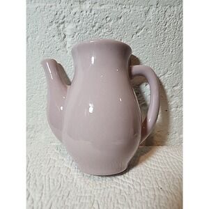 Vintage Ceramic Pink Teapot Wall Pocket Vase. Granny Chic. Excellent Condition